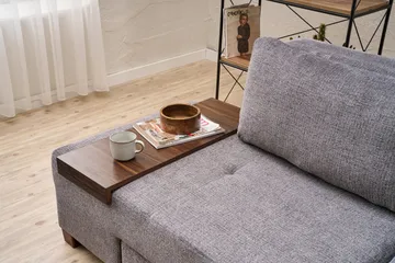 Perenna 3-seters Sovesofa - Grå - Møbler - Sofaer - Sovesofaer - 3 seters sovesofa