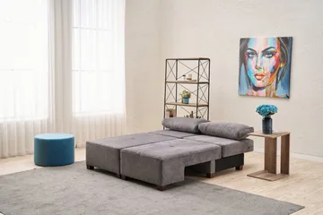 Perenna 3-seters Sovesofa - Grå - Møbler - Sofaer - Sovesofaer - 3 seters sovesofa