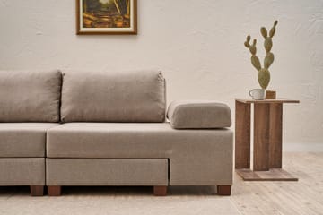 Perenna 3-seters Sovesofa - Krem - Møbler - Sofaer - Sovesofaer - 3 seters sovesofa