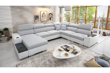 Perseo Divansovesofa 358x282x95 cm - Møbler - Sofaer - Sovesofaer - Langsgående sovesofa