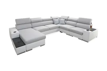 Perseo Divansovesofa 358x282x95 cm - Møbler - Sofaer - Sovesofaer - Langsgående sovesofa