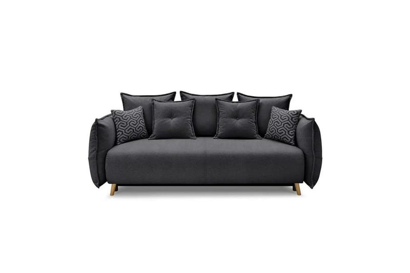 Puffin Sovesofa 3-seter, Antrasitt