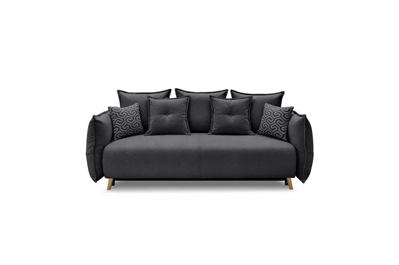 Puffin Sovesofa 3-seter, Antrasitt