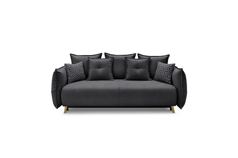 Puffin Sovesofa 3-seter, Antrasitt