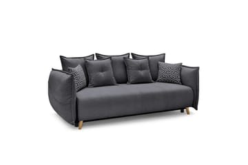 Puffin Sovesofa 3-seter - Antrasitt - Møbler - Sofaer - Sovesofaer - 3 seters sovesofa
