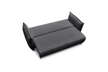 Puffin Sovesofa 3-seter - Antrasitt - Møbler - Sofaer - Sovesofaer - 3 seters sovesofa