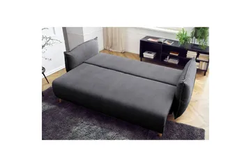 Puffin Sovesofa 3-seter - Antrasitt - Møbler - Sofaer - Sovesofaer - 3 seters sovesofa