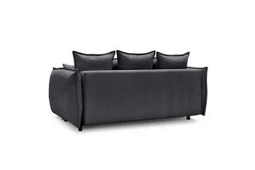 Puffin Sovesofa 3-seter - Antrasitt - Møbler - Sofaer - Sovesofaer - 3 seters sovesofa