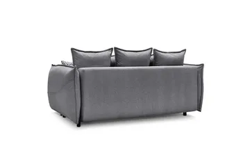 Puffin Sovesofa 3-seter - Grå - Møbler - Sofaer - Sovesofaer - 3 seters sovesofa