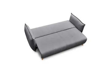 Puffin Sovesofa 3-seter - Grå - Møbler - Sofaer - Sovesofaer - 3 seters sovesofa