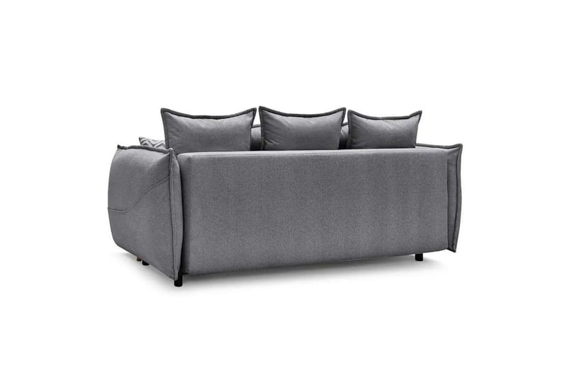 Puffin Sovesofa 3-seter - Grå - Møbler - Sofaer - Sovesofaer - 3 seters sovesofa