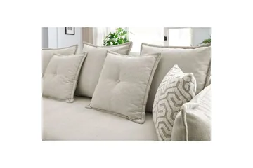 Puffin Sovesofa 3-seter - Kremhvit - Møbler - Sofaer - Sovesofaer - 3 seters sovesofa