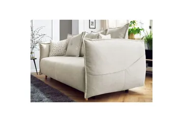 Puffin Sovesofa 3-seter - Kremhvit - Møbler - Sofaer - Sovesofaer - 3 seters sovesofa