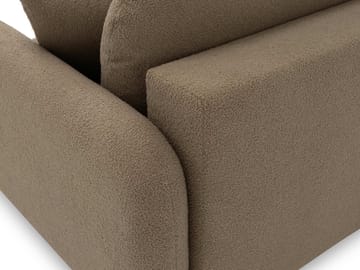 Quarlos 3-seters Sovesofa med Oppbevaring - Brun - Møbler - Sofaer - Sovesofaer - 3 seters sovesofa