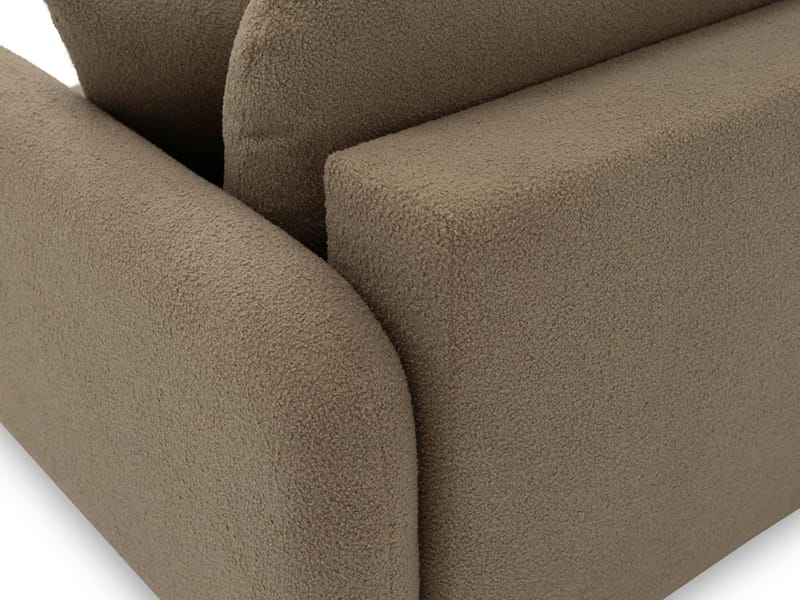 Quarlos 3-seters Sovesofa med Oppbevaring - Brun - Møbler - Sofaer - Sovesofaer - 3 seters sovesofa