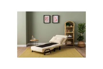 Quorin Sovelenestol - Krem - Møbler - Sofaer - Sovesofaer - Forovervendt sovesofa