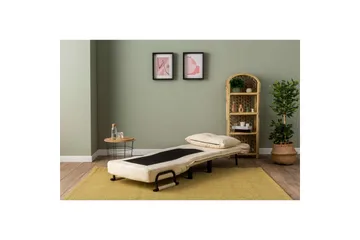 Quorin Sovelenestol - Krem - Møbler - Sofaer - Sovesofaer - Forovervendt sovesofa