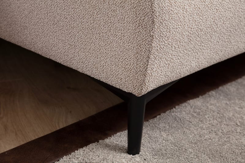 Rebelo Sovesofa med divan - Beige - Møbler - Sofaer - Sovesofaer - Sovesofa divan