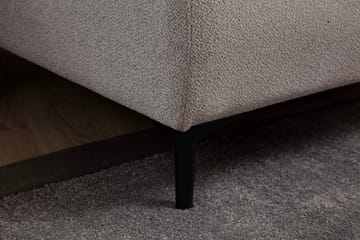 Rebelo Sovesofa med divan - Grå - Møbler - Sofaer - Sovesofaer - Sovesofa divan