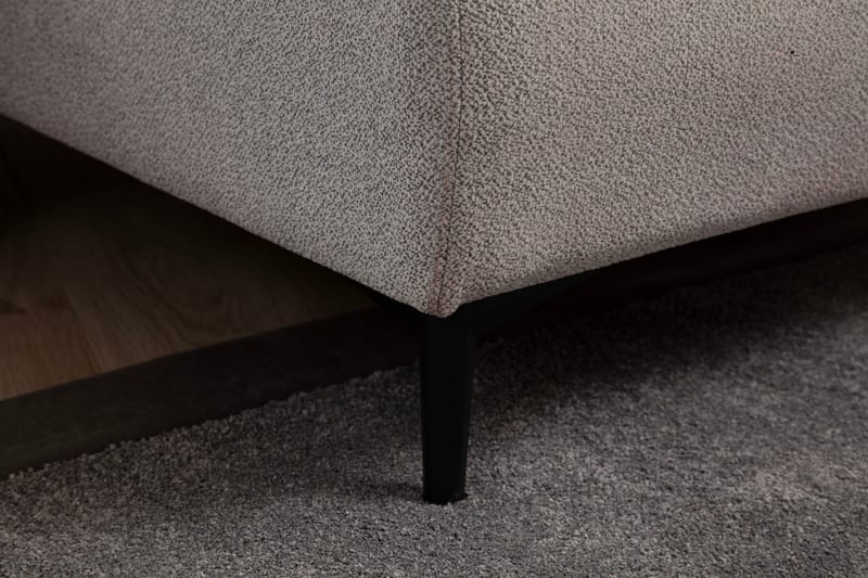 Rebelo Sovesofa med divan - Grå - Møbler - Sofaer - Sovesofaer - Sovesofa divan