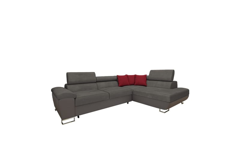 Reginia Sovesofa m. Sjeselong L-formet - Møbler - Sofaer - Fløyelssofaer
