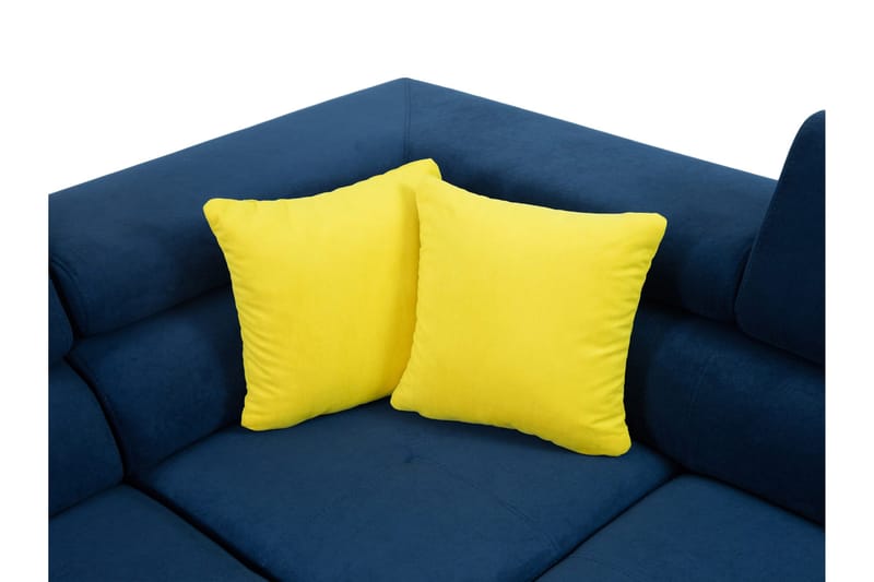 Reginia Sovesofa Med Divan Og Sjeselong 4-Seter - Grønn - Møbler - Sofaer - Sovesofaer - Sovesofa divan