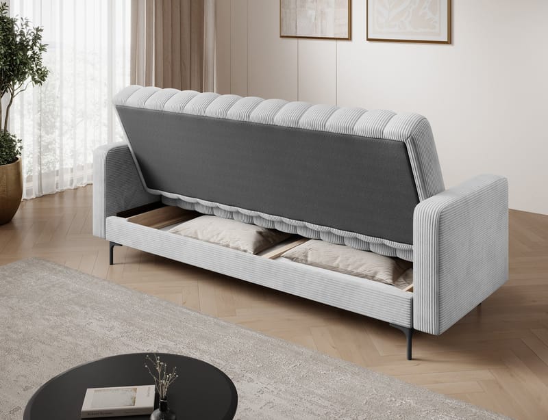 Roneyy 3-seters sovesofa med oppbevaring - Jarell 04 - Møbler - Sofaer - Sovesofaer - 3 seters sovesofa