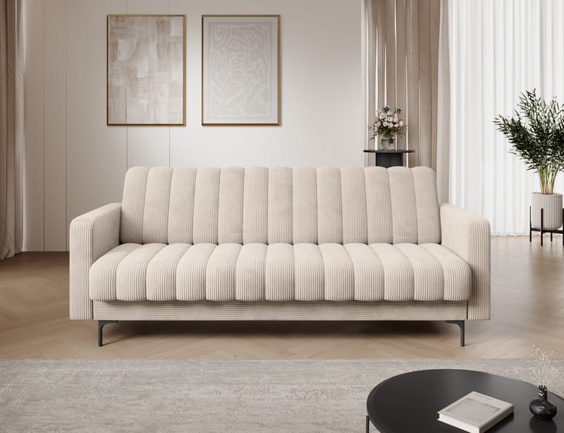 Roneyy 3-seters sovesofa med oppbevaring - Jarell 18 - Møbler - Sofaer - Sovesofaer - 3 seters sovesofa