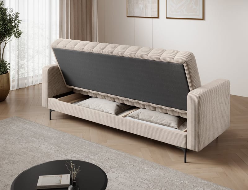Roneyy 3-seters sovesofa med oppbevaring - Jarell 18 - Møbler - Sofaer - Sovesofaer - 3 seters sovesofa