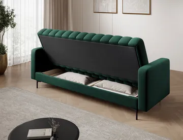 Roneyy 3-seters sovesofa med oppbevaring - Lukso 35 - Møbler - Sofaer - Sovesofaer - 3 seters sovesofa