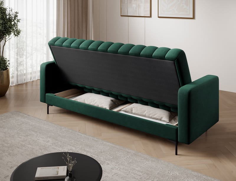 Roneyy 3-seters sovesofa med oppbevaring - Lukso 35 - Møbler - Sofaer - Sovesofaer - 3 seters sovesofa