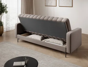 Roneyy 3-seters sovesofa med oppbevaring - Sola 18 - Møbler - Sofaer - Sovesofaer - 3 seters sovesofa