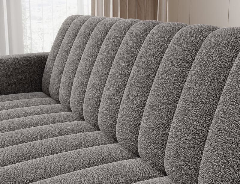 Roneyy 3-seters sovesofa med oppbevaring - Xillar 04 - Møbler - Sofaer - Sovesofaer - 3 seters sovesofa