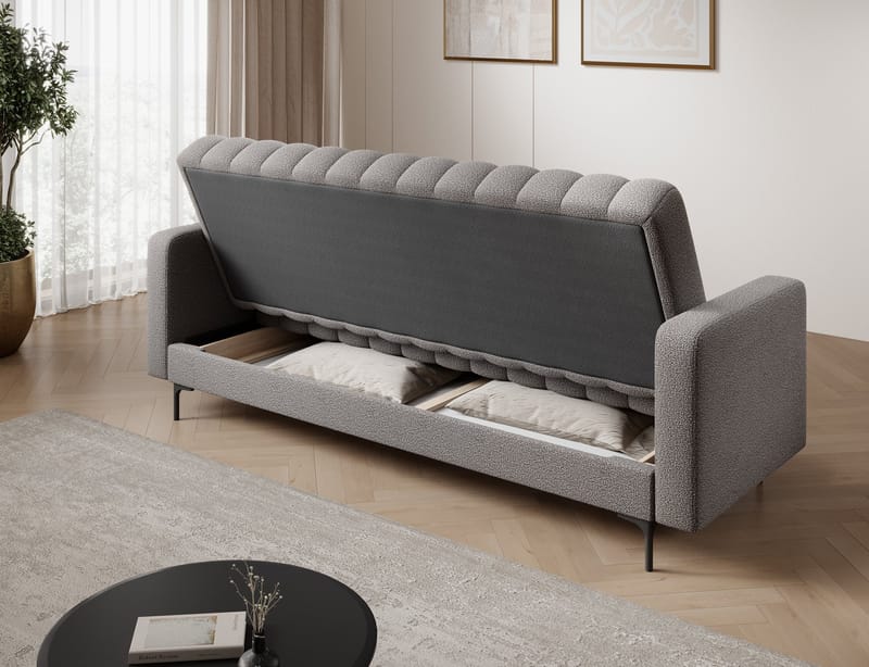 Roneyy 3-seters sovesofa med oppbevaring - Xillar 04 - Møbler - Sofaer - Sovesofaer - 3 seters sovesofa