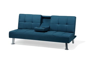 Roxen Divansovesofa 168 cm - Blå - Møbler - Sofaer - Sovesofaer - Langsgående sovesofa