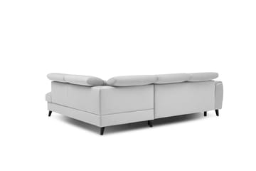 Sajda Sovesofa m. Sjeselong 3-seter - Grå - Møbler - Sofaer - Sovesofaer - Langsgående sovesofa