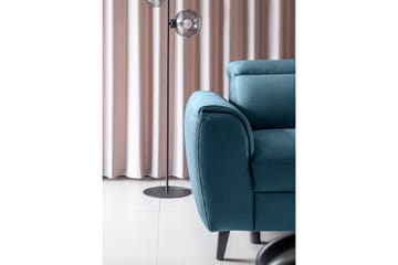 Sajda Sovesofa m. Sjeselong 3-seter - Mørkeblå - Møbler - Sofaer - Sovesofaer - Langsgående sovesofa