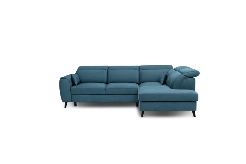 Sajda Sovesofa m. Sjeselong 3-seter - Mørkeblå - Møbler - Sofaer - Sovesofaer - Langsgående sovesofa