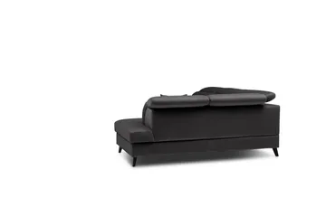 Sajda Sovesofa m. Sjeselong 3-seter - Mørkegrå - Møbler - Sofaer - Sovesofaer - Langsgående sovesofa