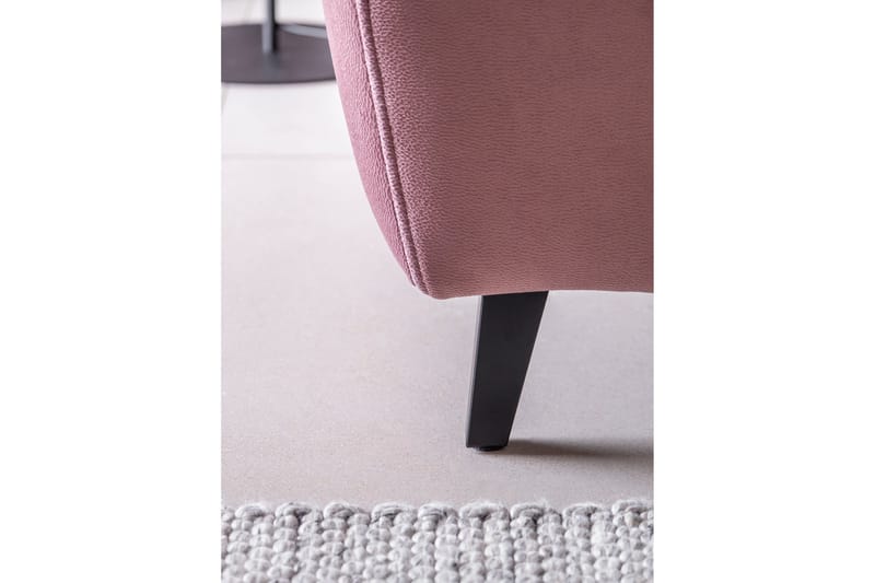 Sajda Sovesofa m. Sjeselong 3-seter - Rosa - Møbler - Sofaer - Sovesofaer - Langsgående sovesofa