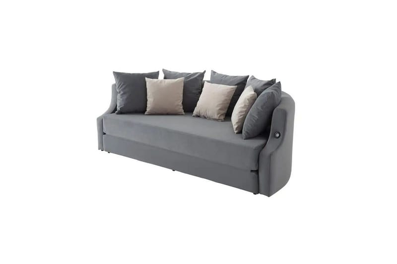 Salrican Sovesofa 3-seter, Grå