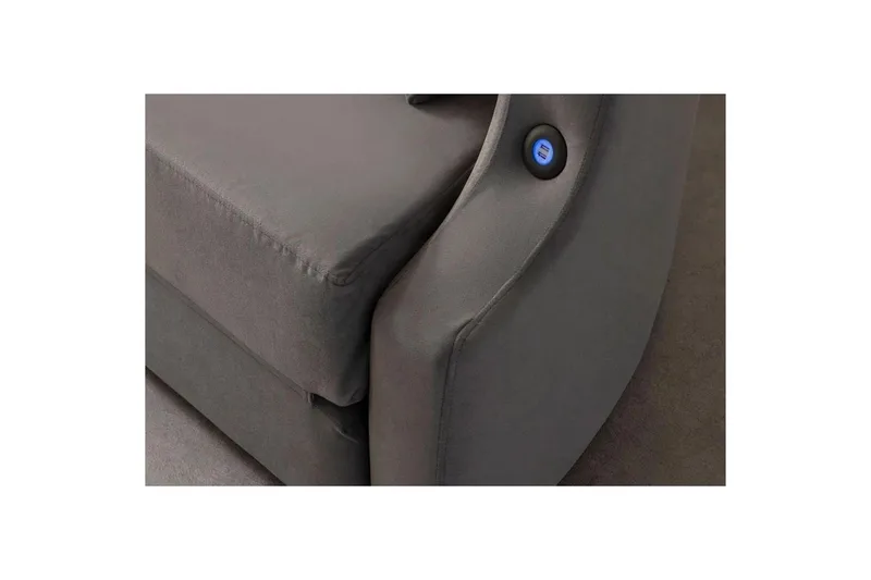 Salrican Sovesofa 3-seter - Grå - Møbler - Sofaer - Sovesofaer - 3 seters sovesofa