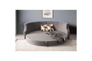 Salrican Sovesofa 3-seter - Grå - Møbler - Sofaer - Sovesofaer - 3 seters sovesofa