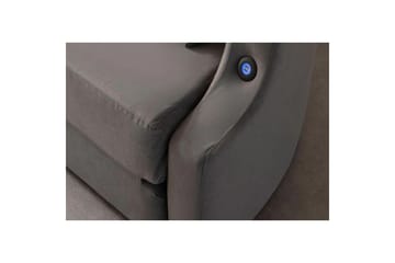 Salrican Sovesofa 3-seter - Grå - Møbler - Sofaer - Sovesofaer - 3 seters sovesofa