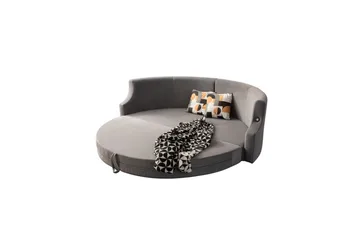 Salrican Sovesofa 3-seter - Grå - Møbler - Sofaer - Sovesofaer - 3 seters sovesofa