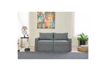 Savra Sovesofa 2-sits - Grå - Møbler - Sofaer - Sovesofaer - 2 seters sovesofa