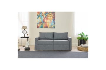 Savra Sovesofa 2-sits - Grå - Møbler - Sofaer - Sovesofaer - Sovesofa divan