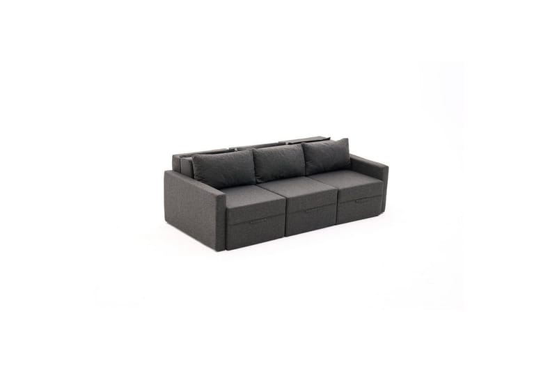 Savra Sovesofa 3-sits - Antrasitt - Møbler - Sofaer - Sovesofaer - Sovesofa divan