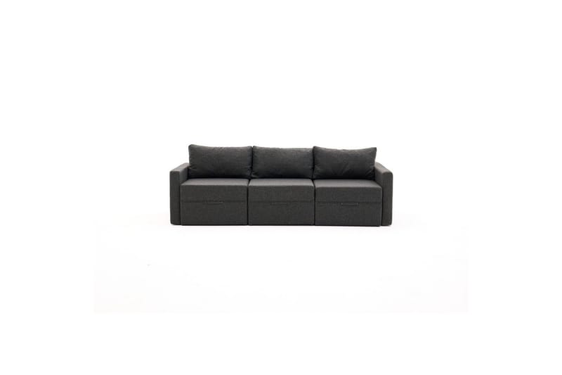 Savra Sovesofa 3-sits - Antrasitt - Møbler - Sofaer - Sovesofaer - Sovesofa divan
