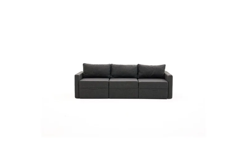 Savra Sovesofa 3-sits - Antrasitt - Møbler - Sofaer - Sovesofaer - Sovesofa divan